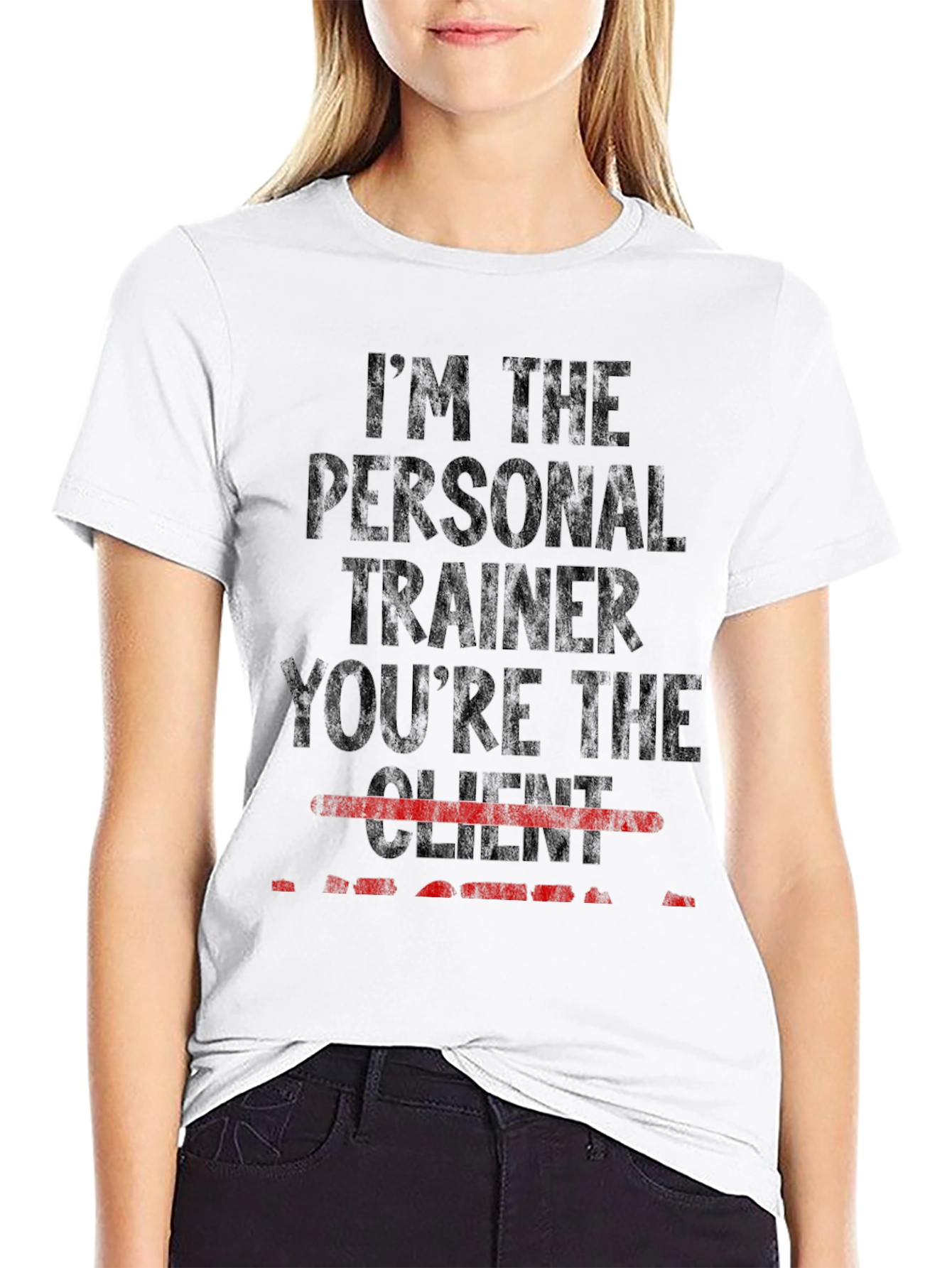 Personal Trainer Graphic T-Shirt - Gym Workout Tee
