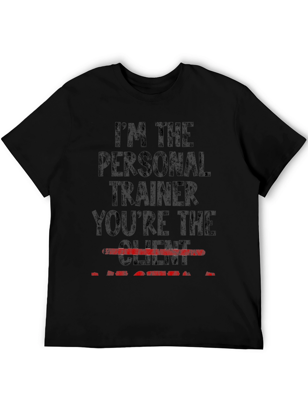 Personal Trainer Graphic T-Shirt - Gym Workout Tee