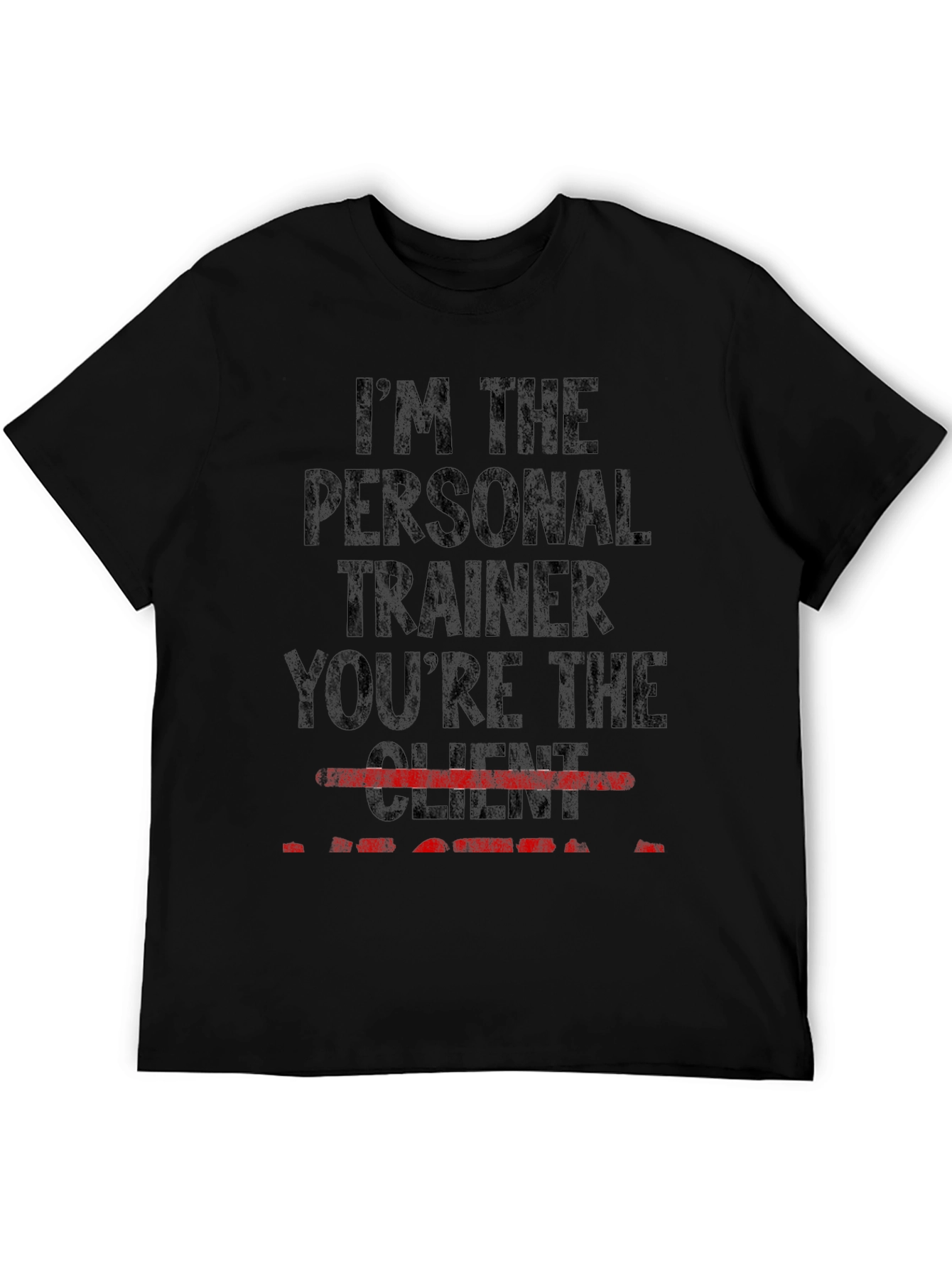 Personal Trainer Graphic T-Shirt - Gym Workout Tee