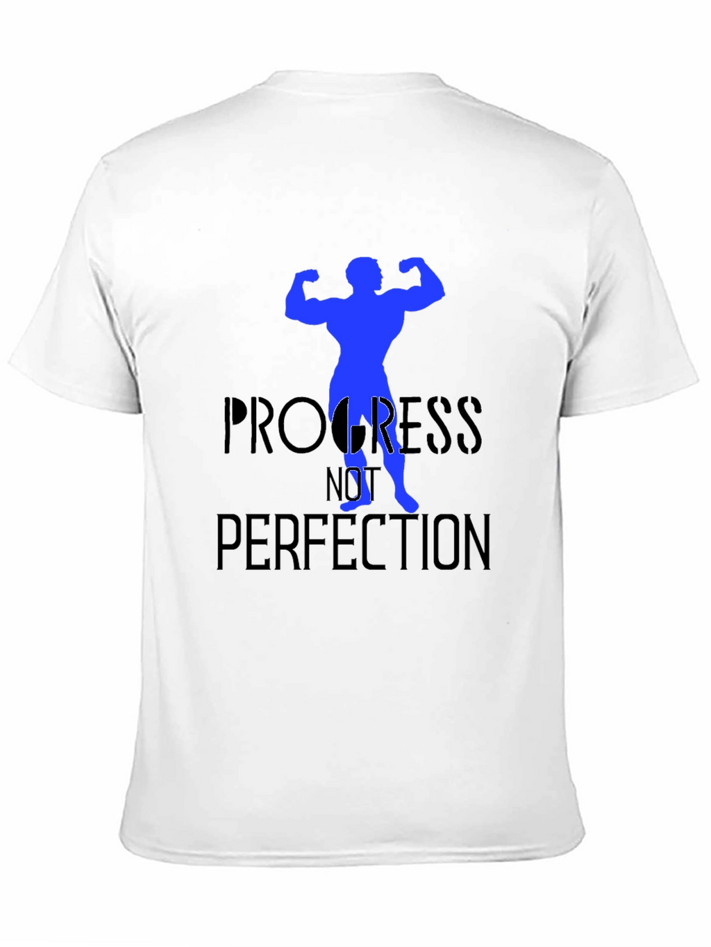 Progress Not Perfection Black T-Shirt