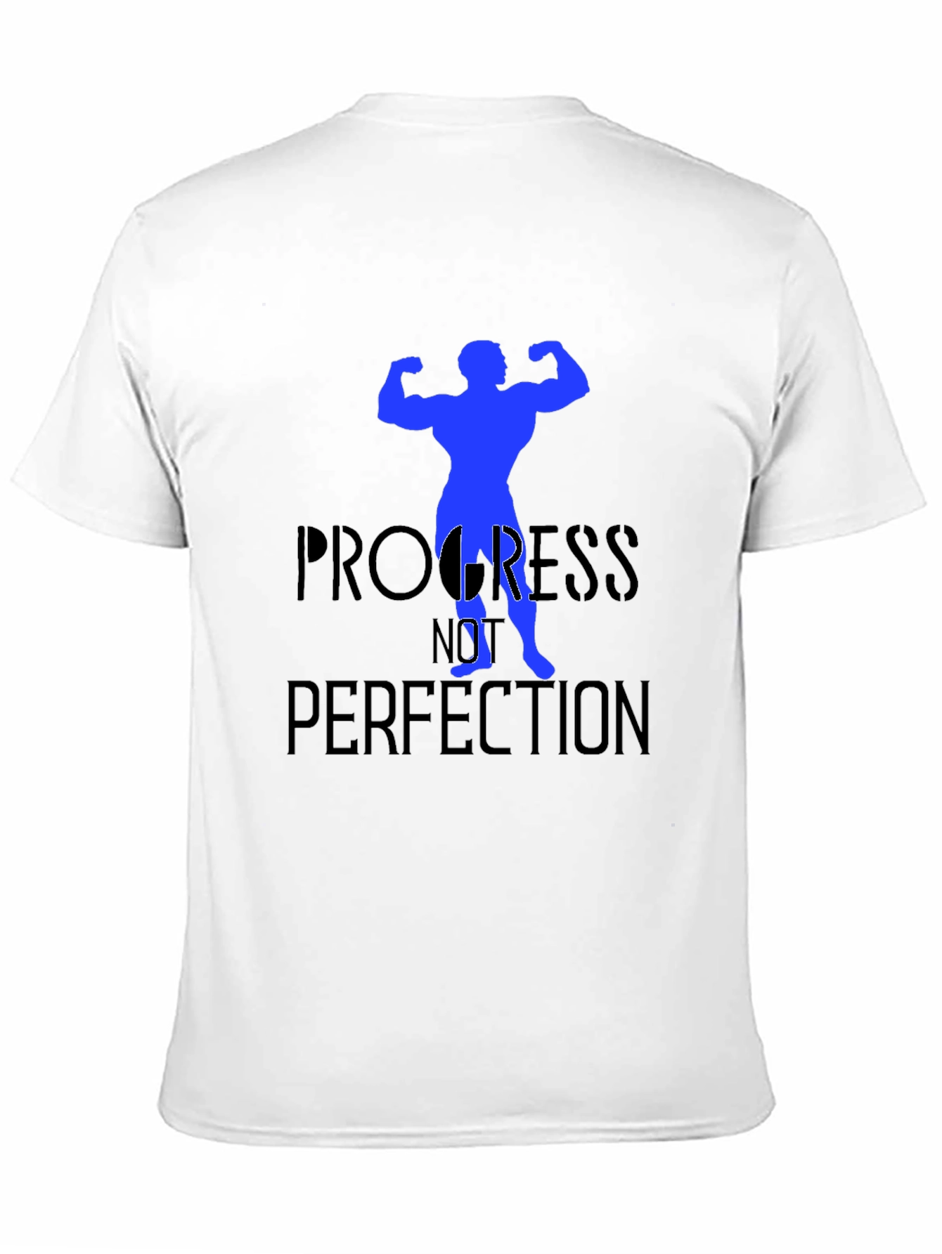 Progress Not Perfection Black T-Shirt