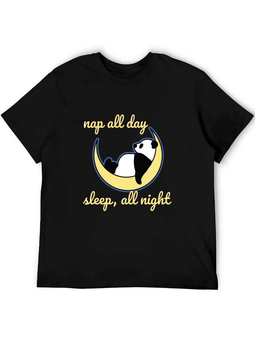 Nap All Day Panda T-Shirt