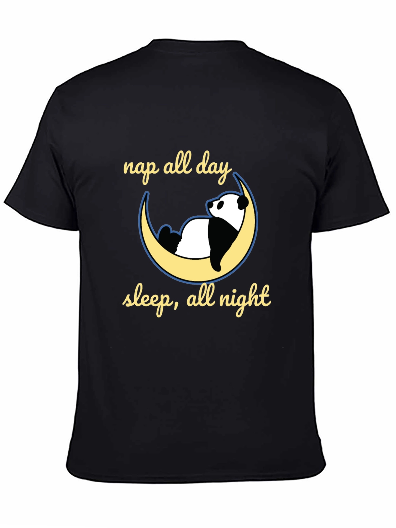 Nap All Day Panda T-Shirt