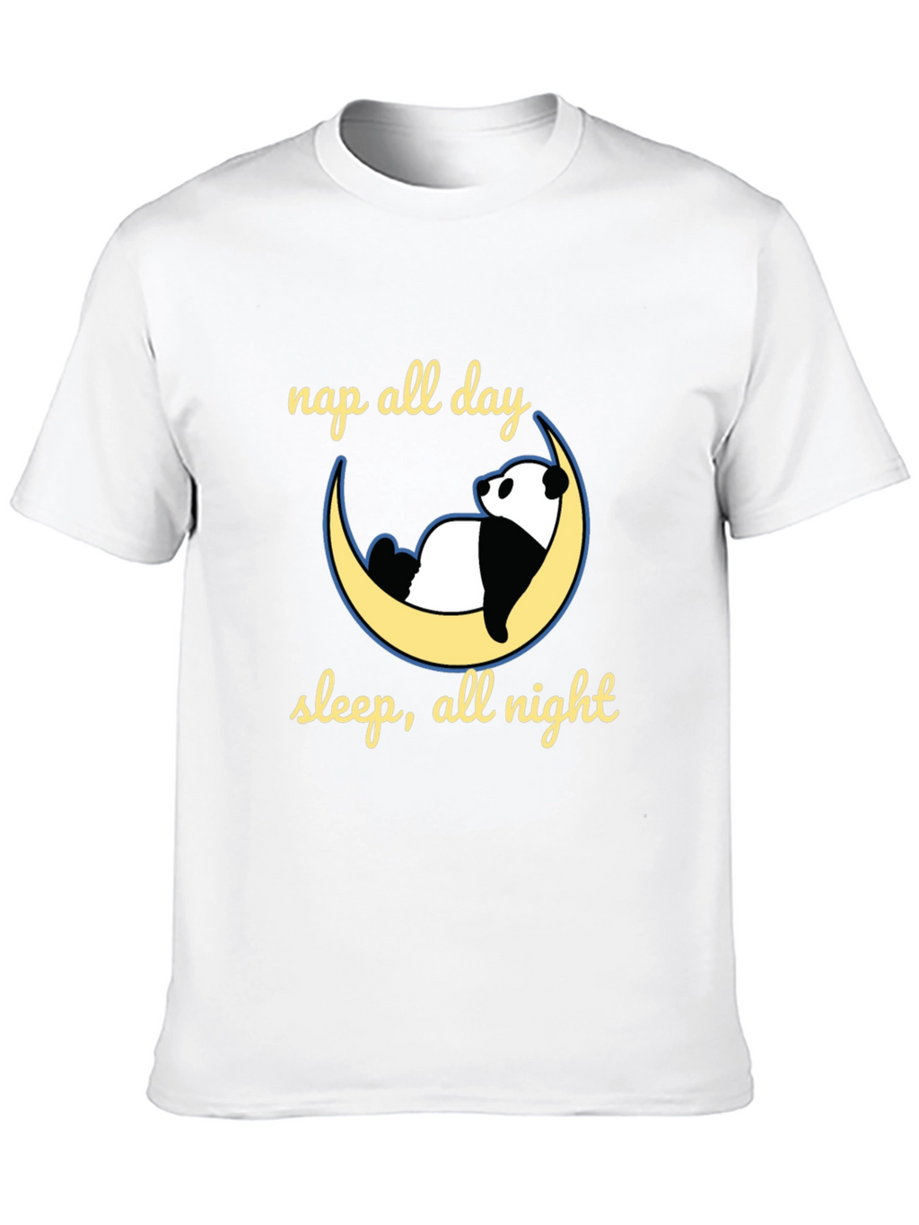 Nap All Day Panda T-Shirt