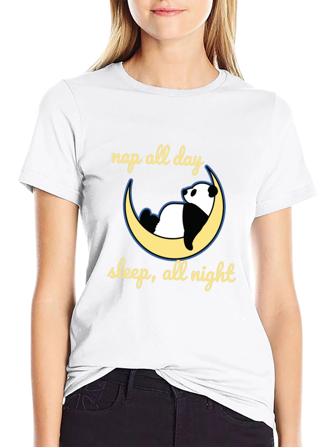 Nap All Day Panda T-Shirt