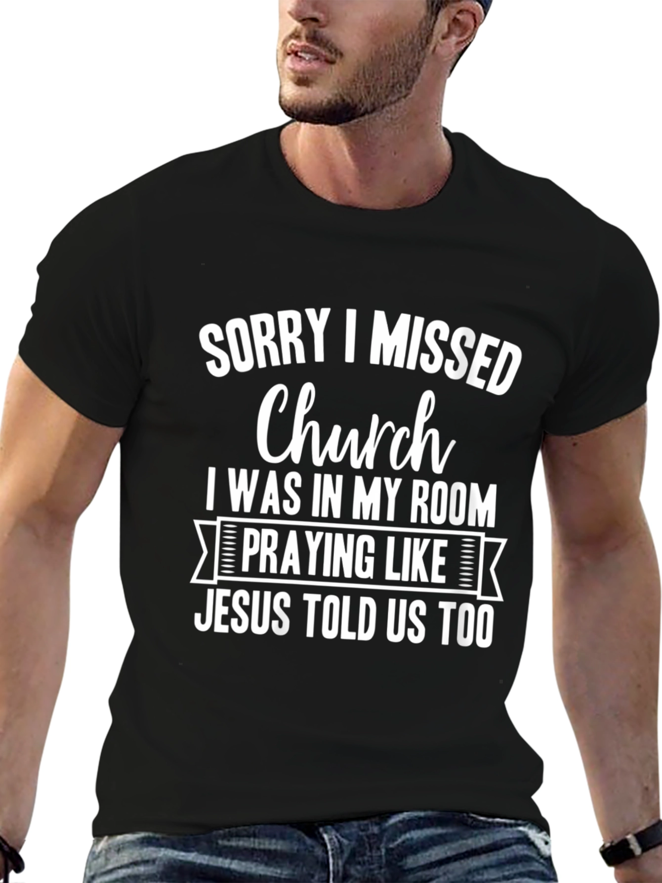 Sorry I Missed Church Mens T-Shirt