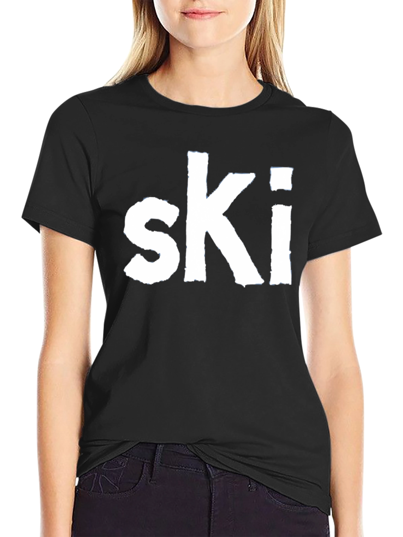 Mens Ski Graphic T-Shirt
