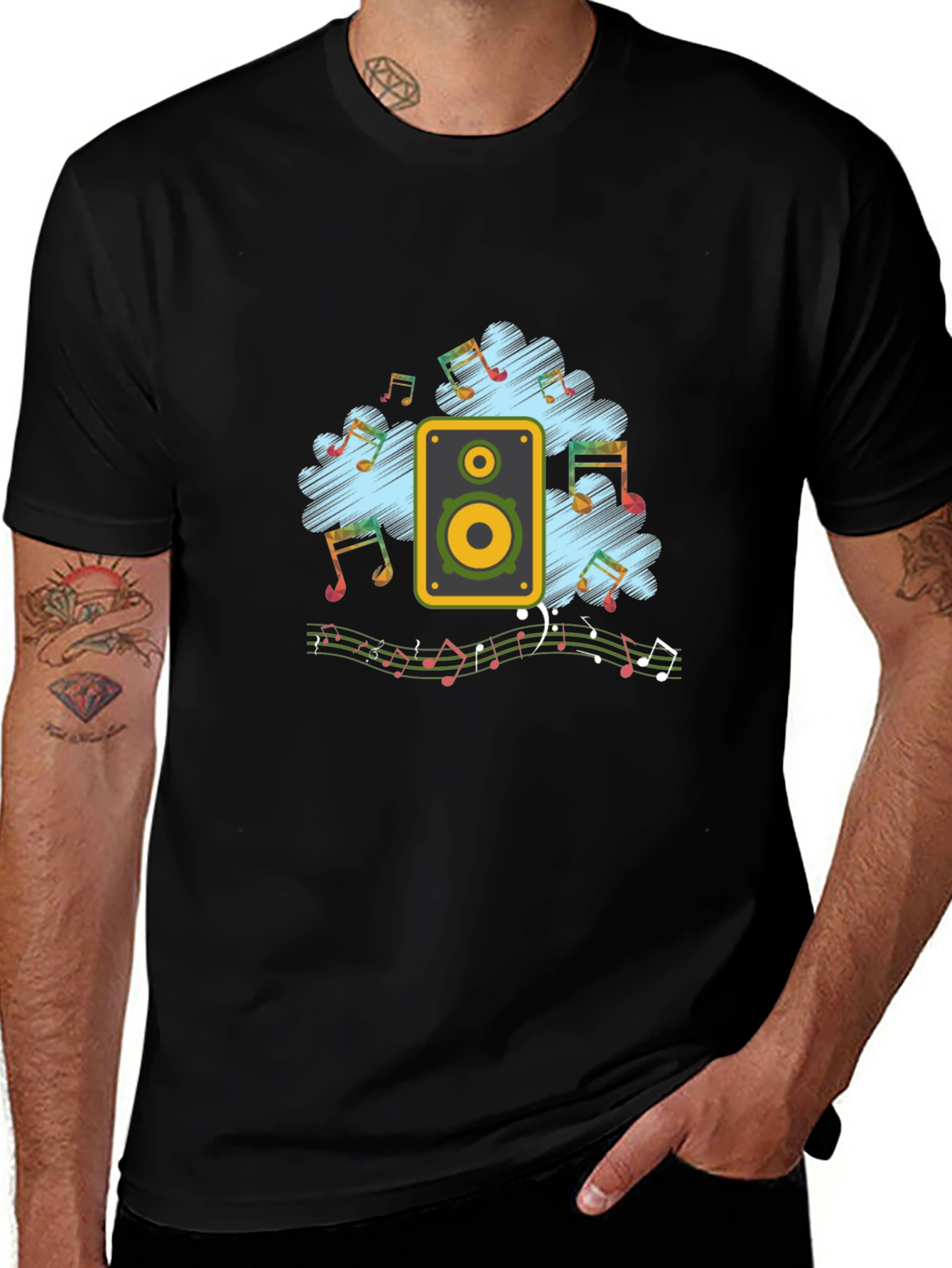 Music Lovers Graphic T-Shirt
