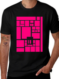 Abstract Geometric T-Shirt - Modern Graphic Tee