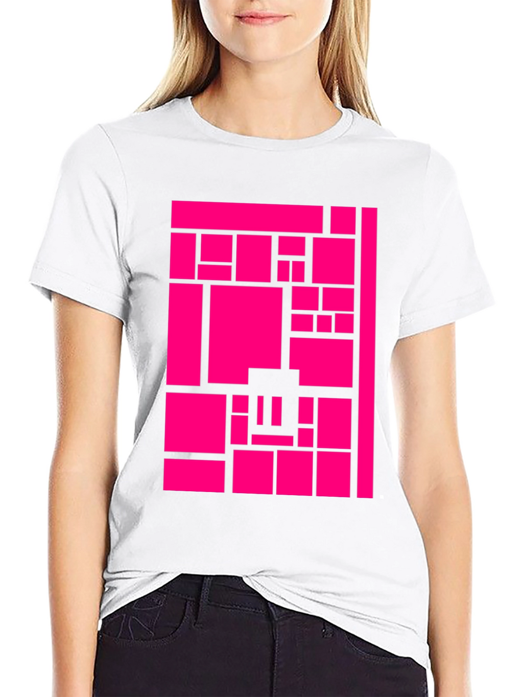 Abstract Geometric T-Shirt - Modern Graphic Tee