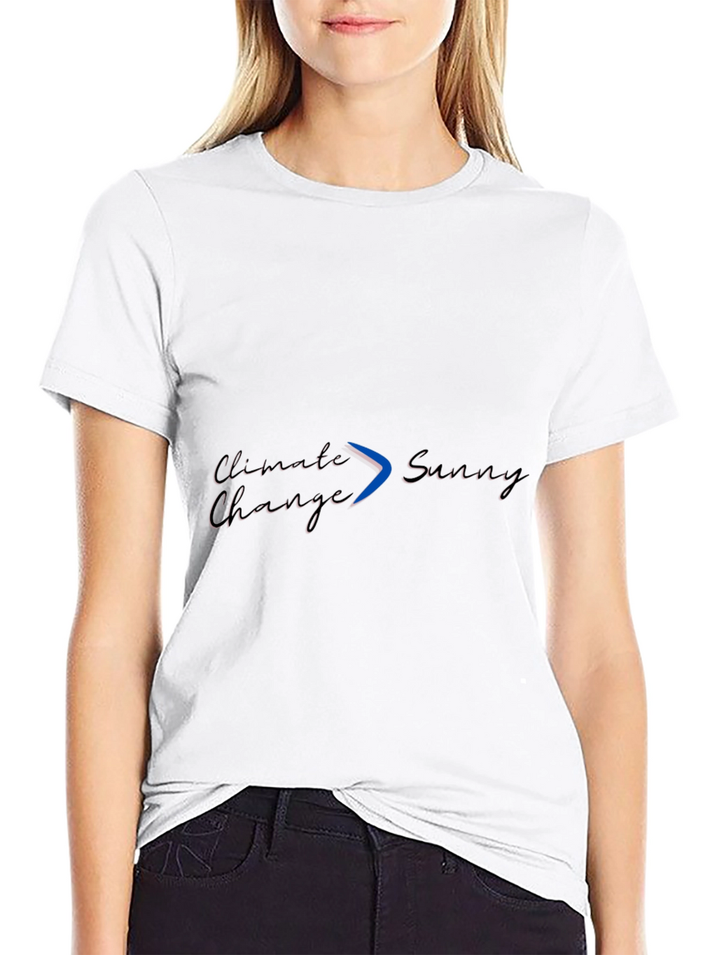 Climate Change > Sunny Black T-Shirt