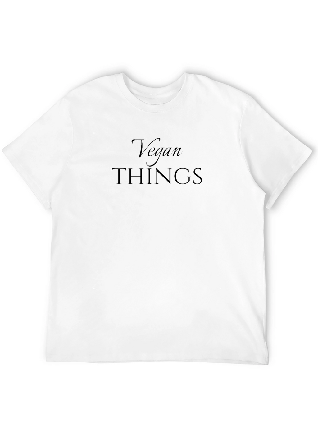 Vegan Things Black T-Shirt