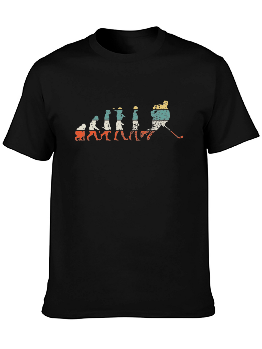 Hockey Evolution T-Shirt - Black