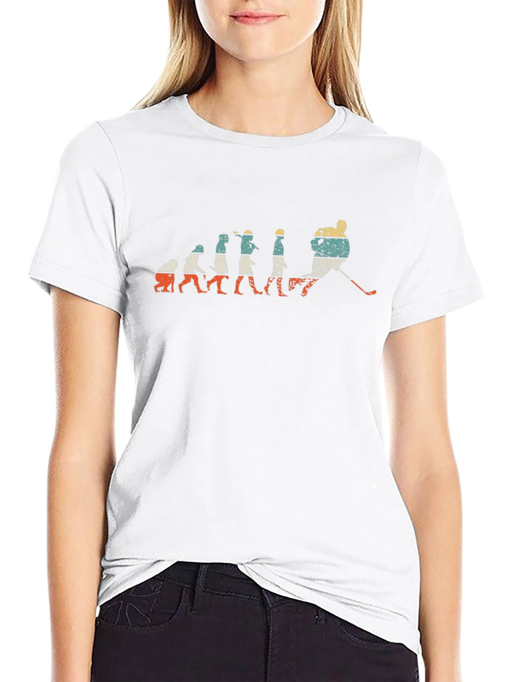Hockey Evolution T-Shirt - Black