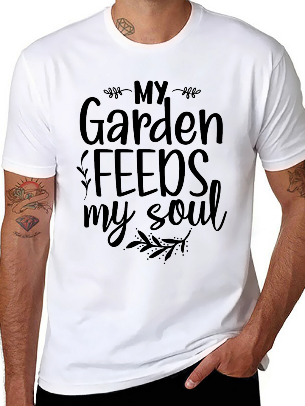 Garden Feeds My Soul Graphic T-Shirt