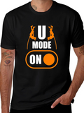 U Mode On Graphic T-Shirt