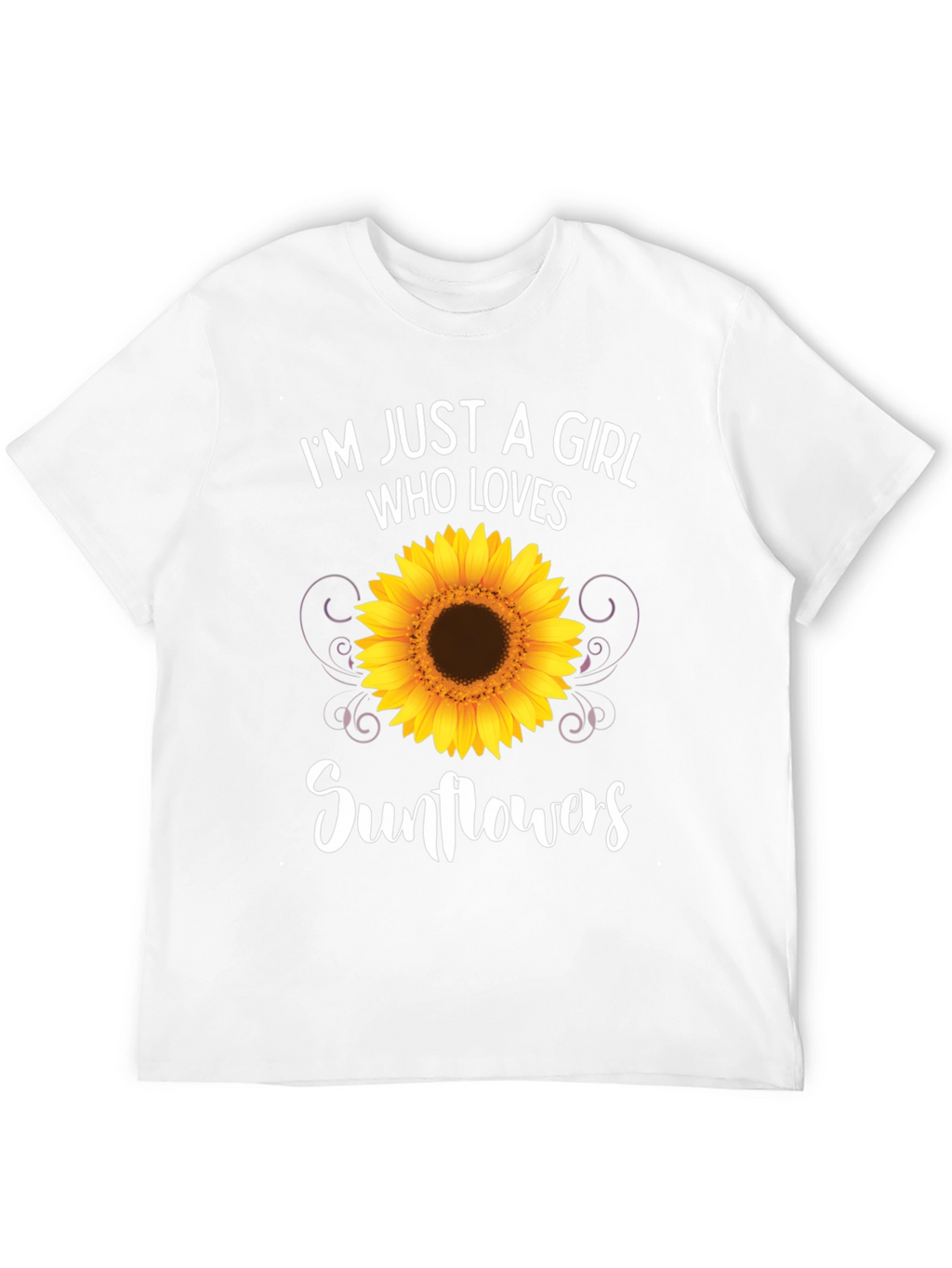Sunflower Lover T-Shirt - Black Graphic Tee