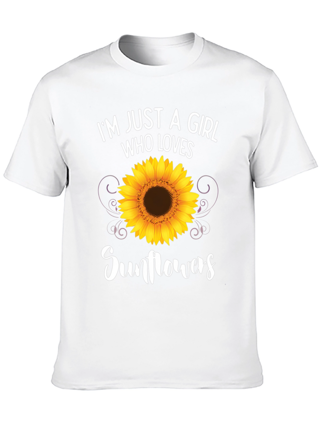 Sunflower Lover T-Shirt - Black Graphic Tee