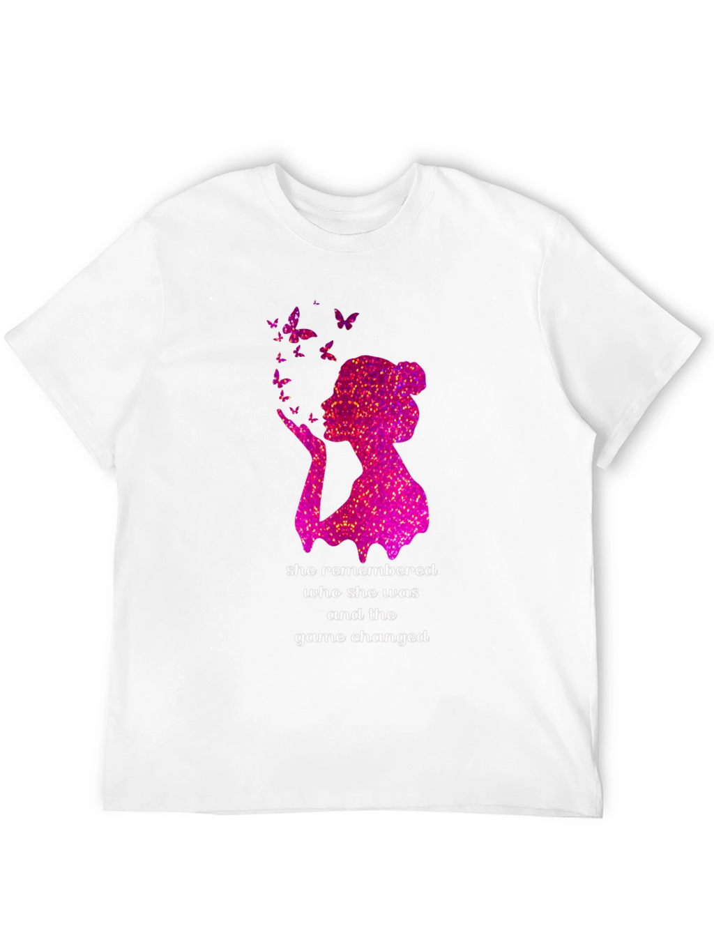 Empowered Woman Butterfly Graphic Tee