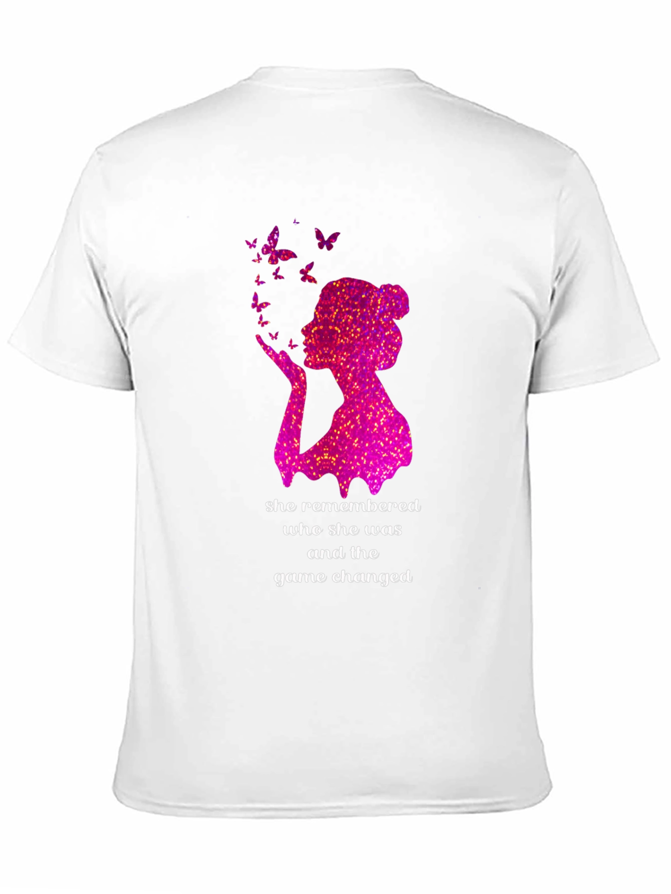 Empowered Woman Butterfly Graphic Tee