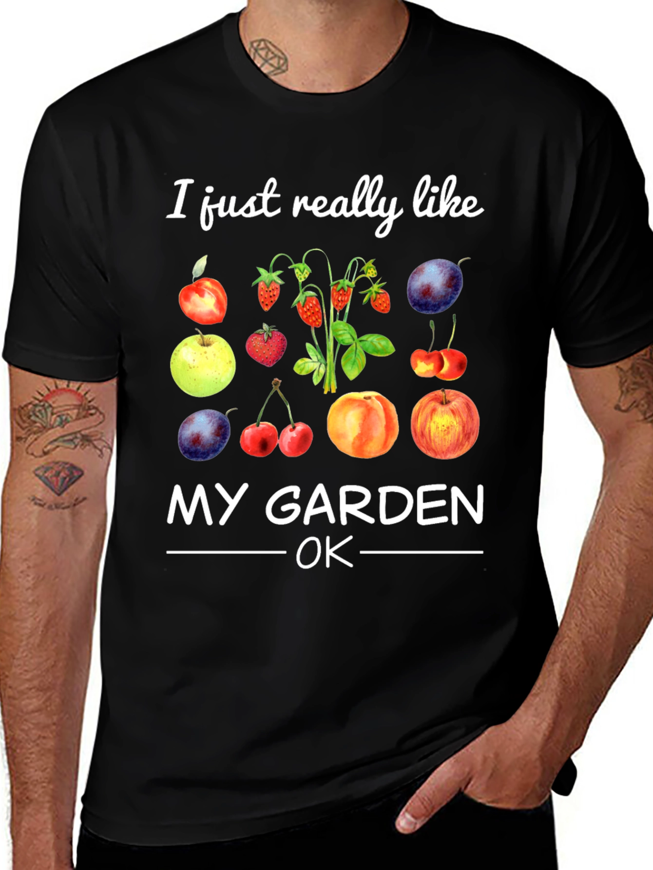 I Like My Garden OK Fruit T-Shirt