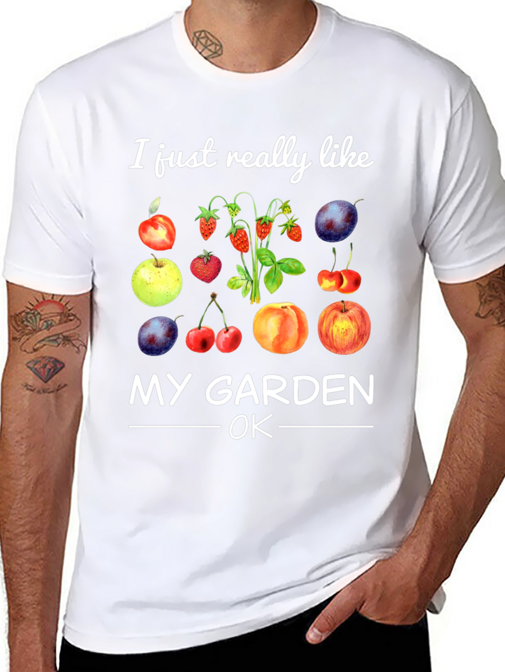 I Like My Garden OK Fruit T-Shirt