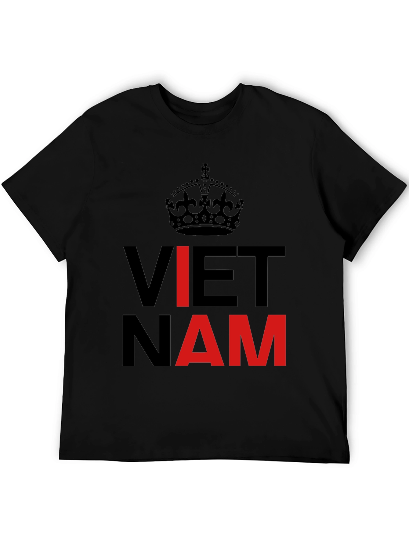 Vietnam T-Shirt Crown Keep Calm Style