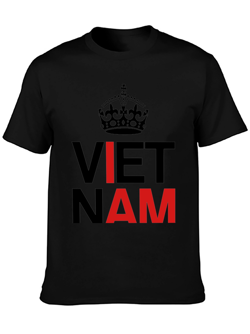 Vietnam T-Shirt Crown Keep Calm Style