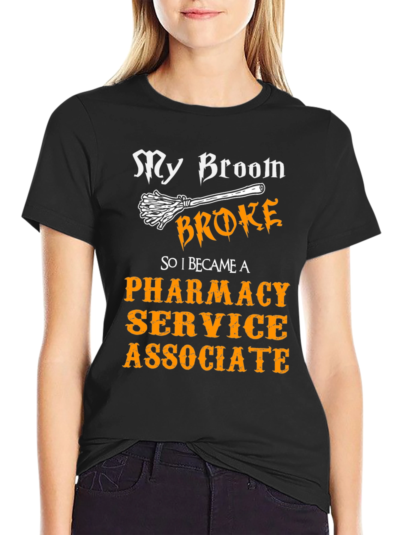Pharmacy Service Associate Halloween T-Shirt