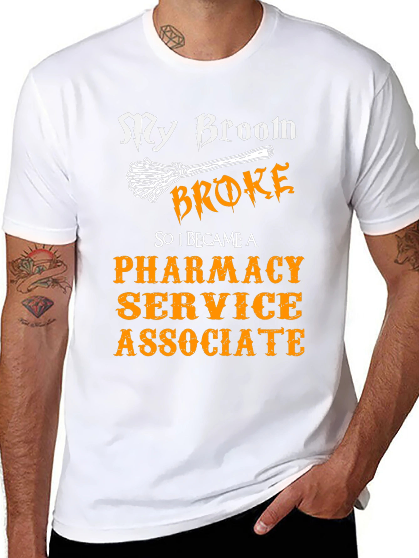 Pharmacy Service Associate Halloween T-Shirt