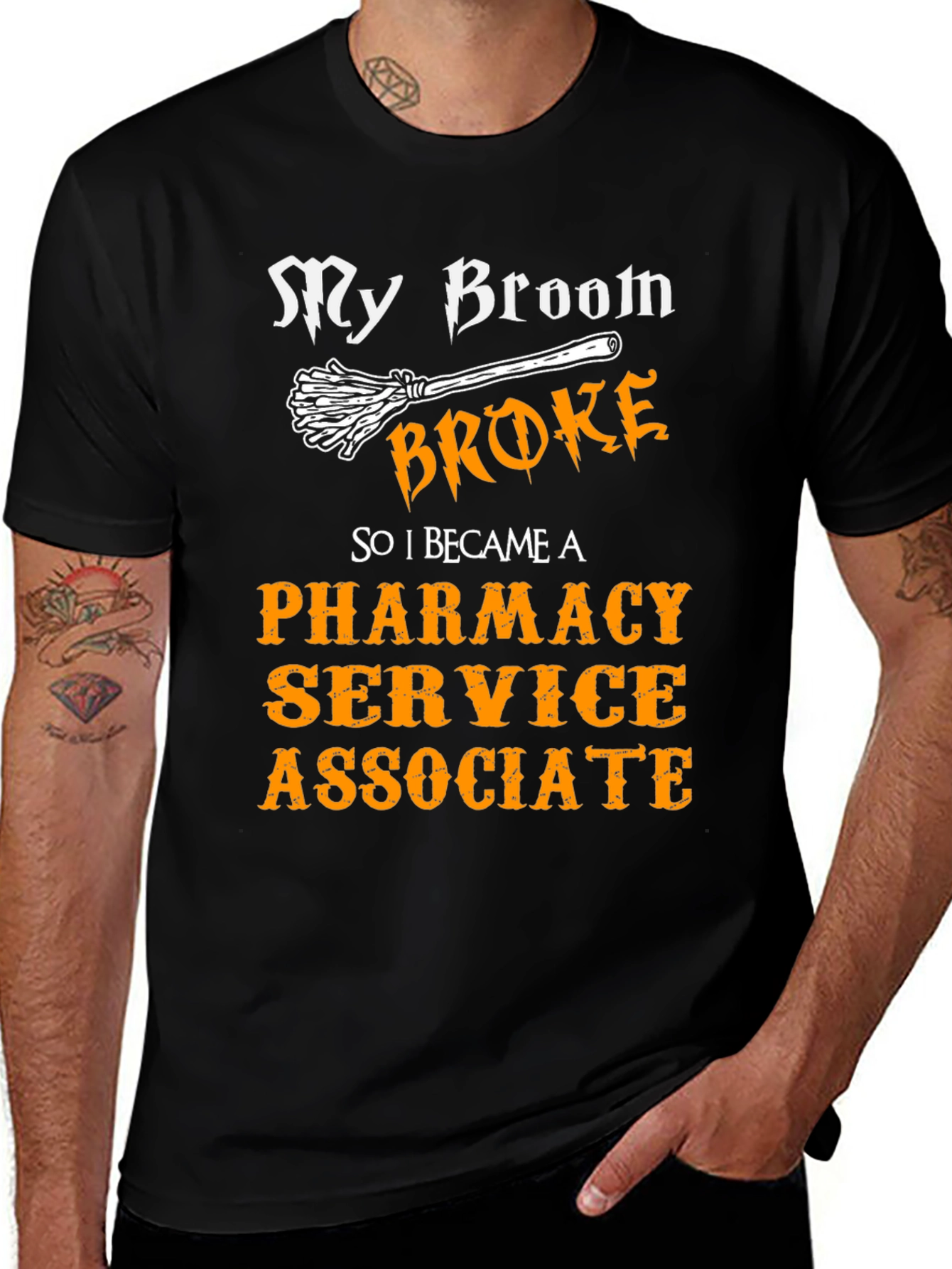 Pharmacy Service Associate Halloween T-Shirt