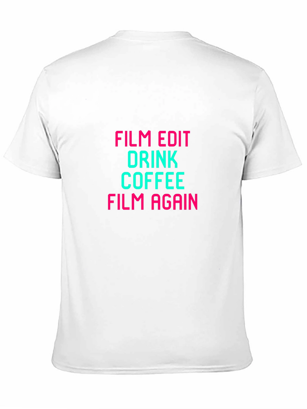 Film Edit Drink Coffee Graphic Tee