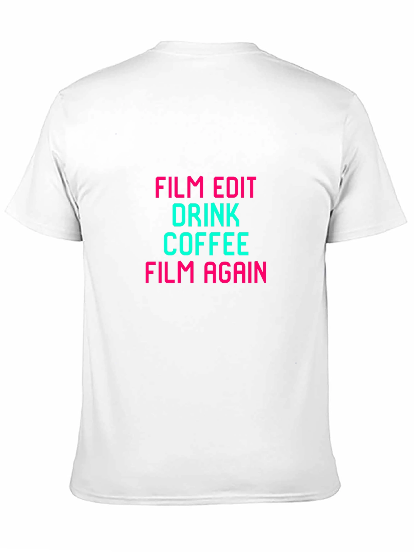 Film Edit Drink Coffee Graphic Tee
