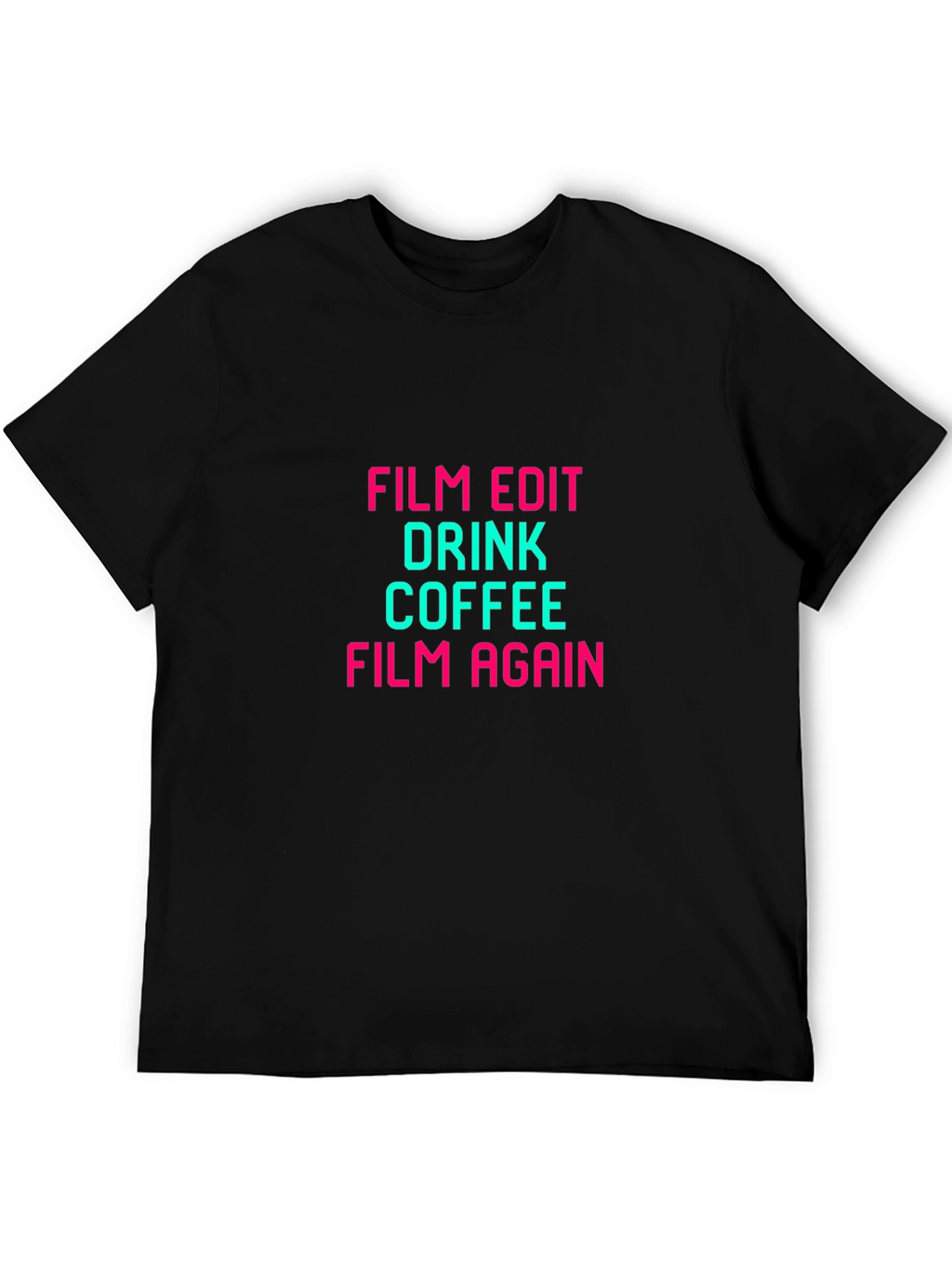 Film Edit Drink Coffee Graphic Tee