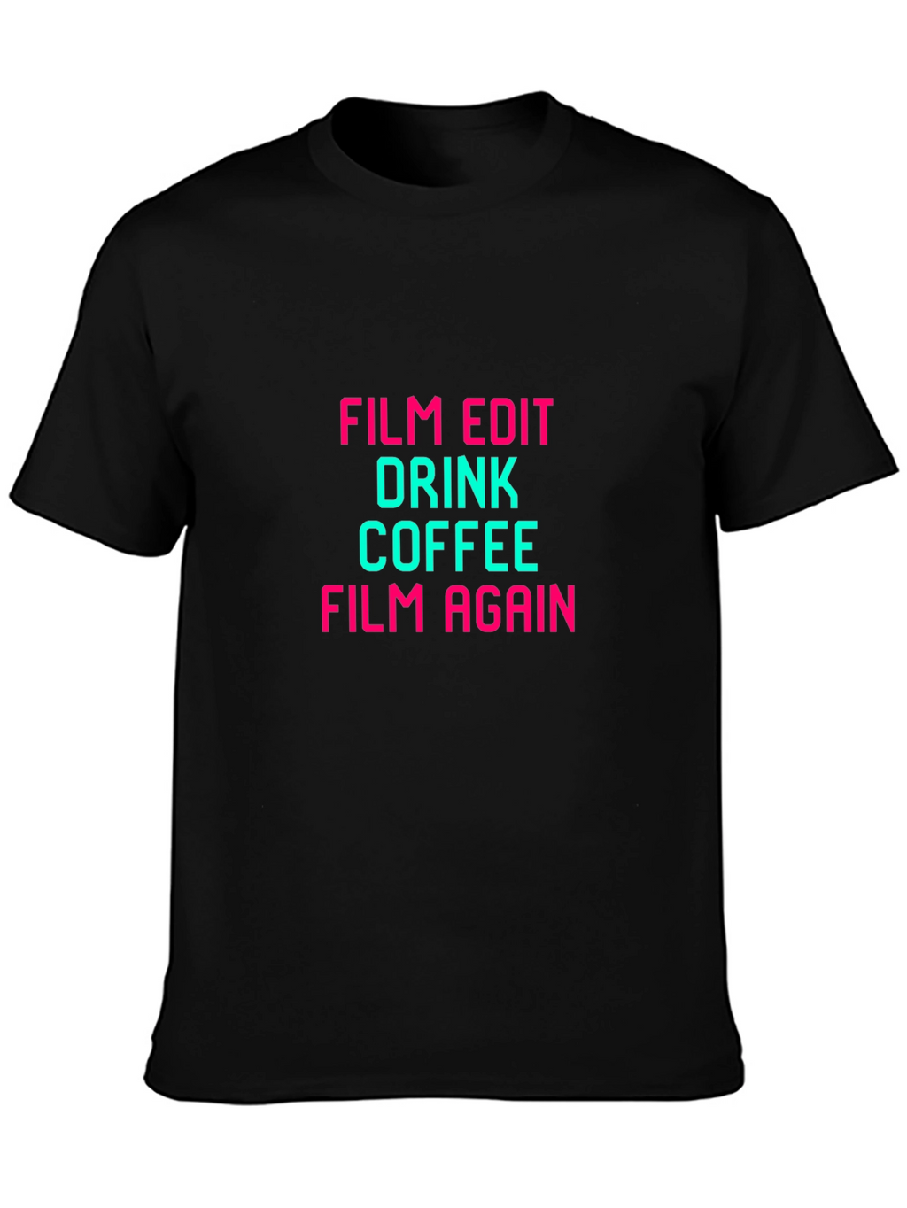 Film Edit Drink Coffee Graphic Tee