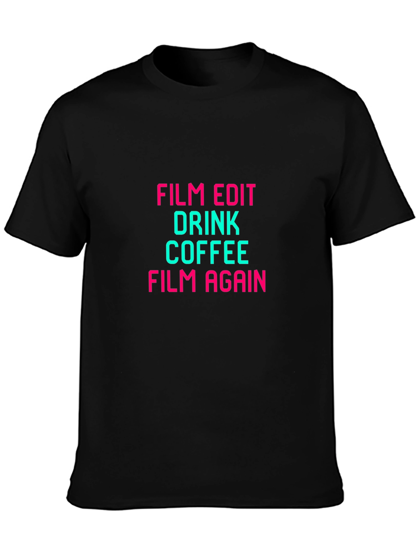 Film Edit Drink Coffee Graphic Tee