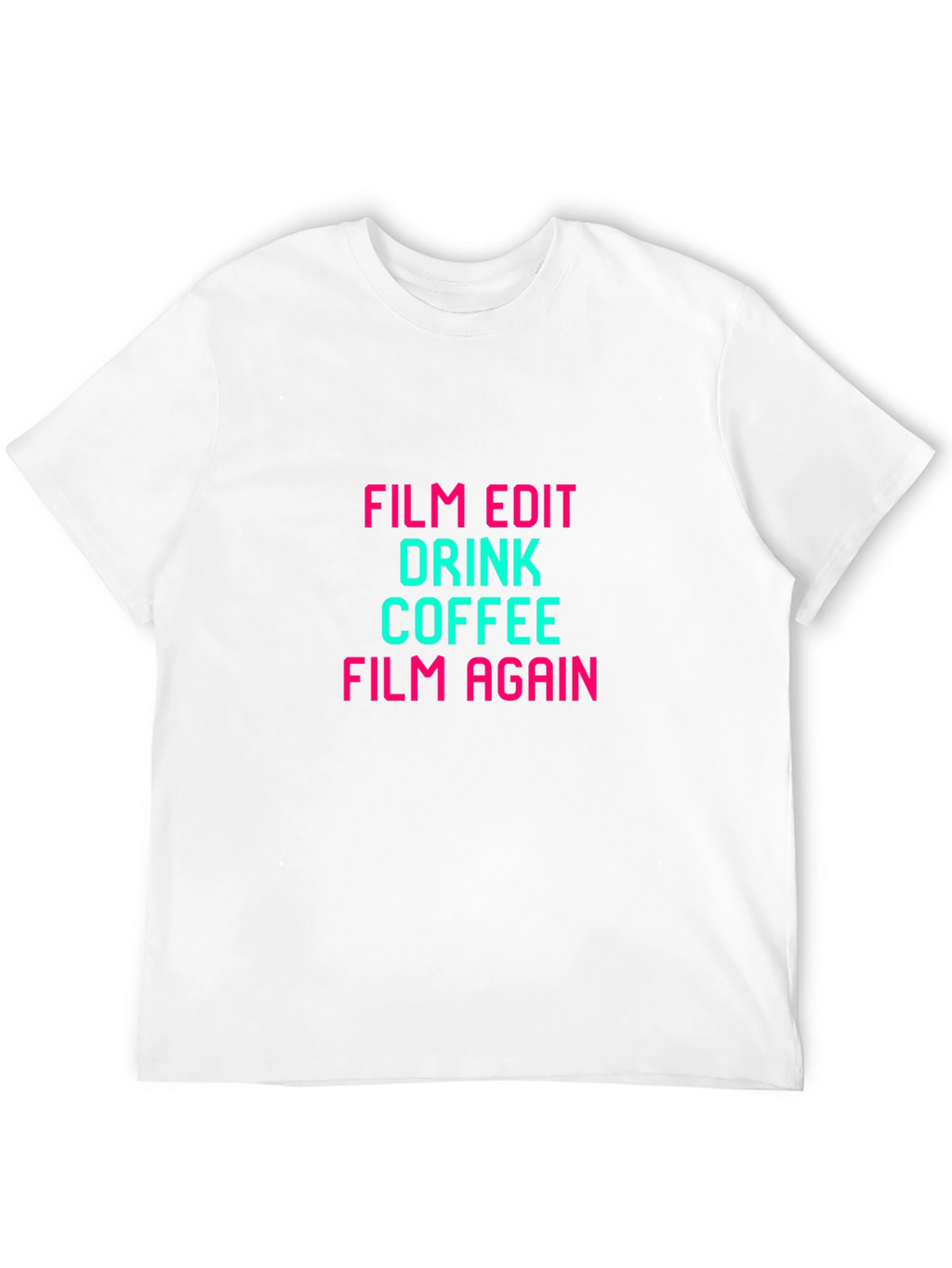Film Edit Drink Coffee Graphic Tee