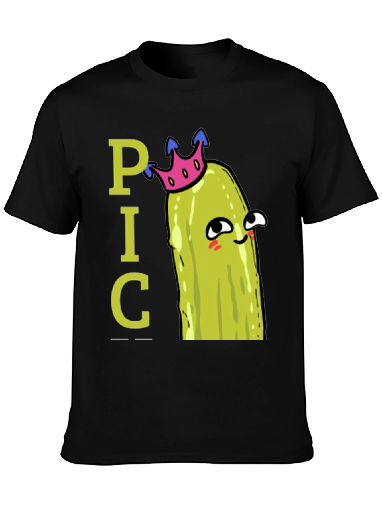 Pickle Pun T-Shirt - Funny Cartoon Graphic Tee