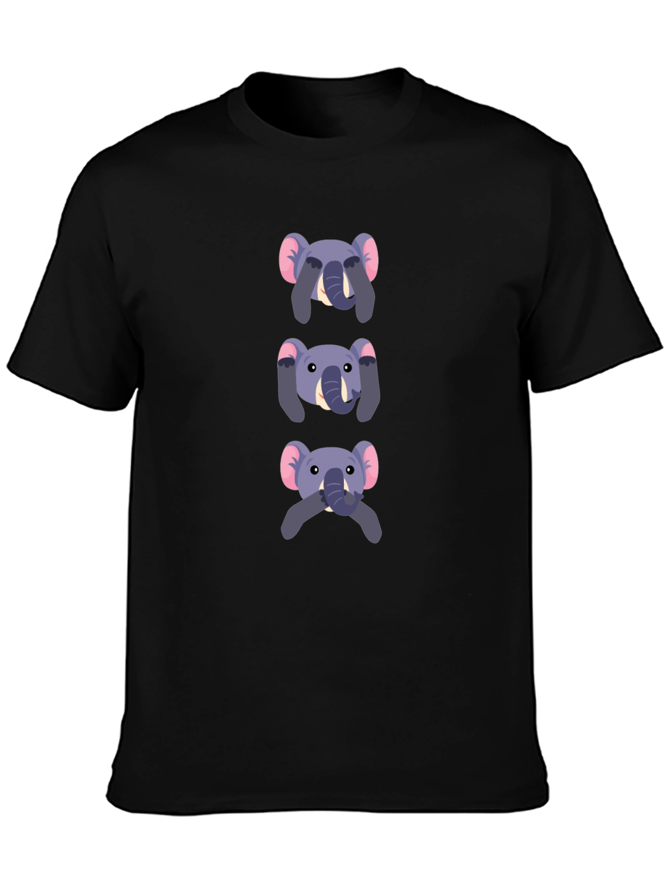 Elephant See No Evil Graphic T-Shirt