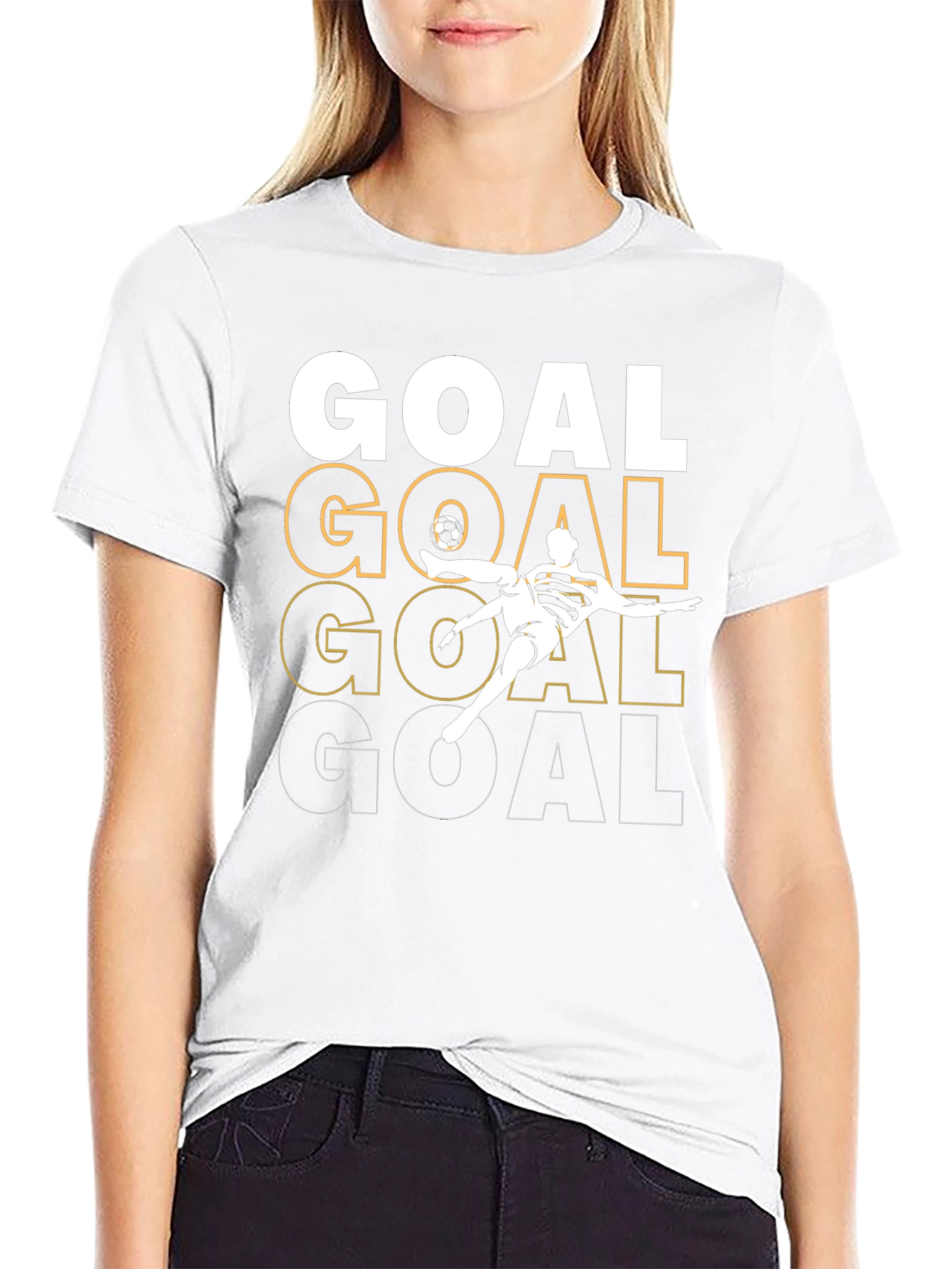 Goal T-Shirt Soccer Fan Graphic Tee