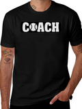 Baseball Coach T-Shirt - Black
