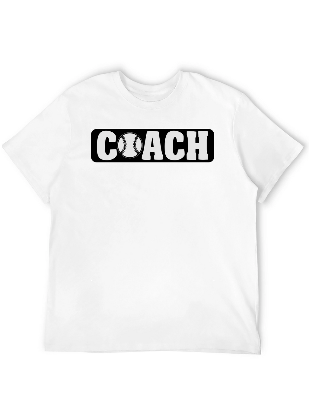 Baseball Coach T-Shirt - Black