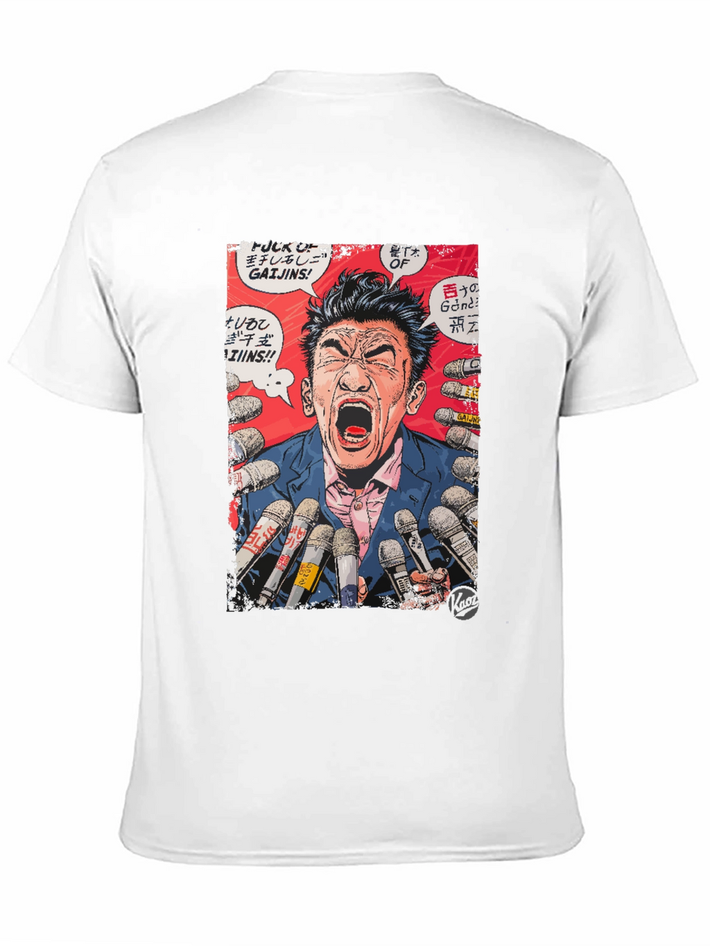 Comic Style Graphic T-Shirt