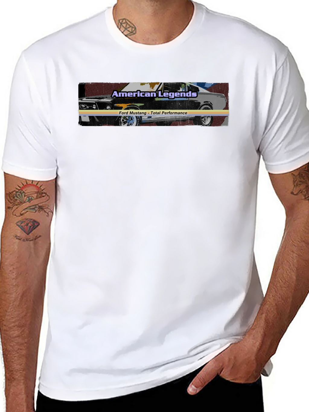 American Legends Mustang Graphic T-Shirt