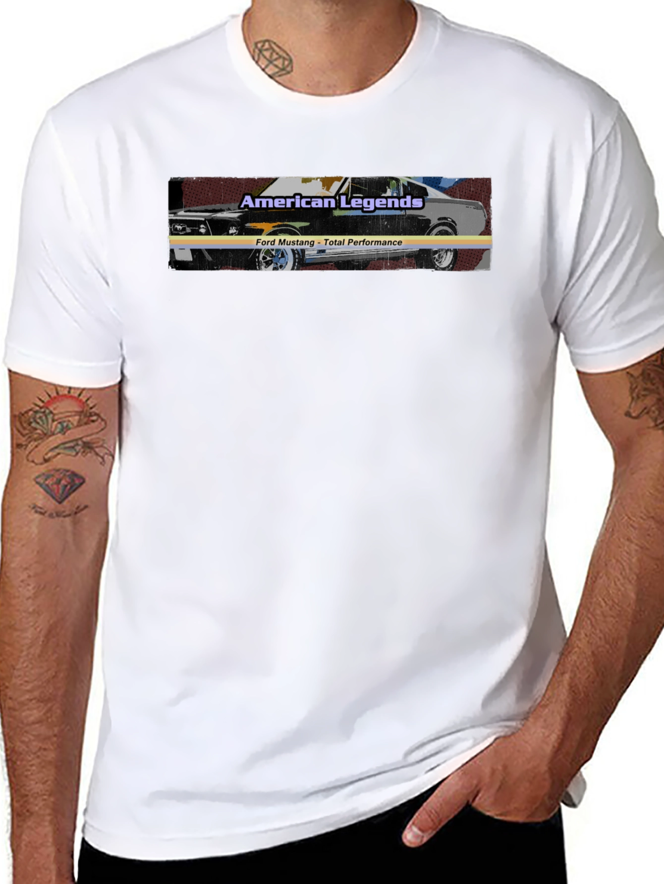 American Legends Mustang Graphic T-Shirt