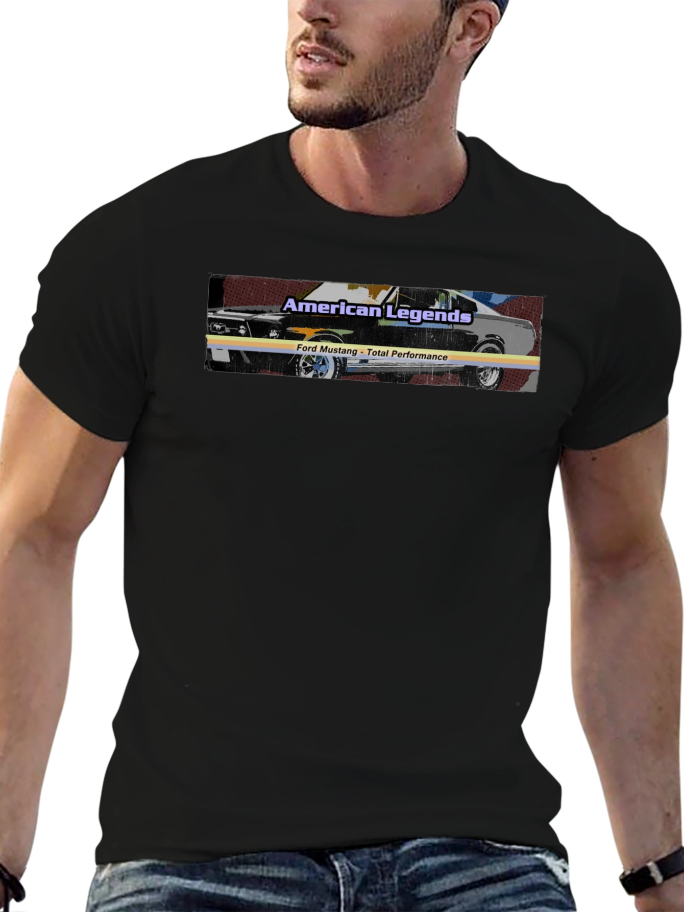 American Legends Mustang Graphic T-Shirt