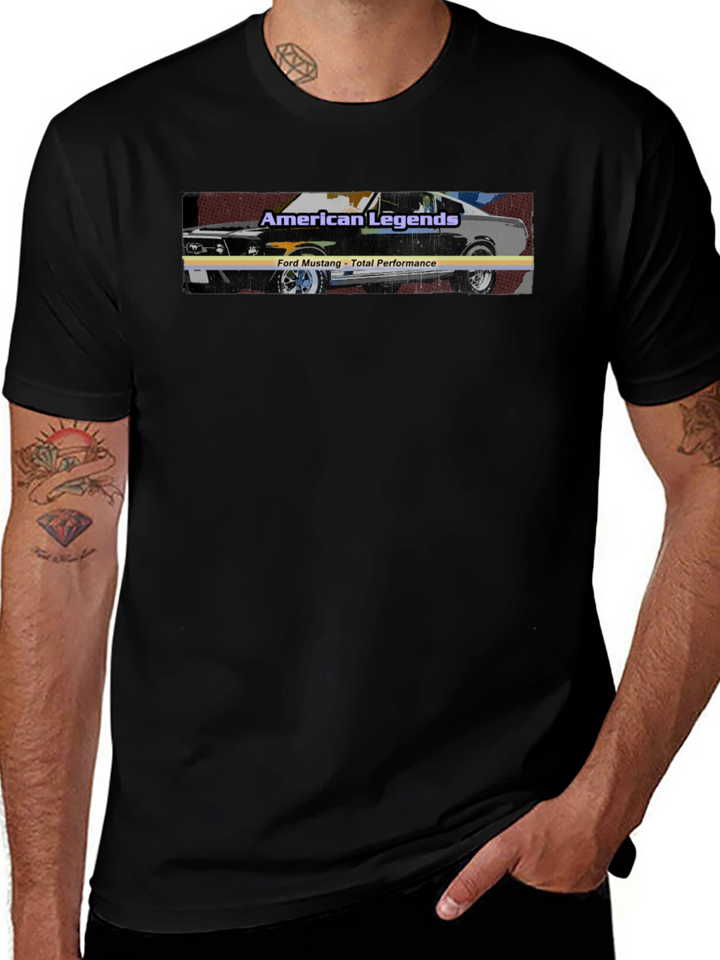 American Legends Mustang Graphic T-Shirt