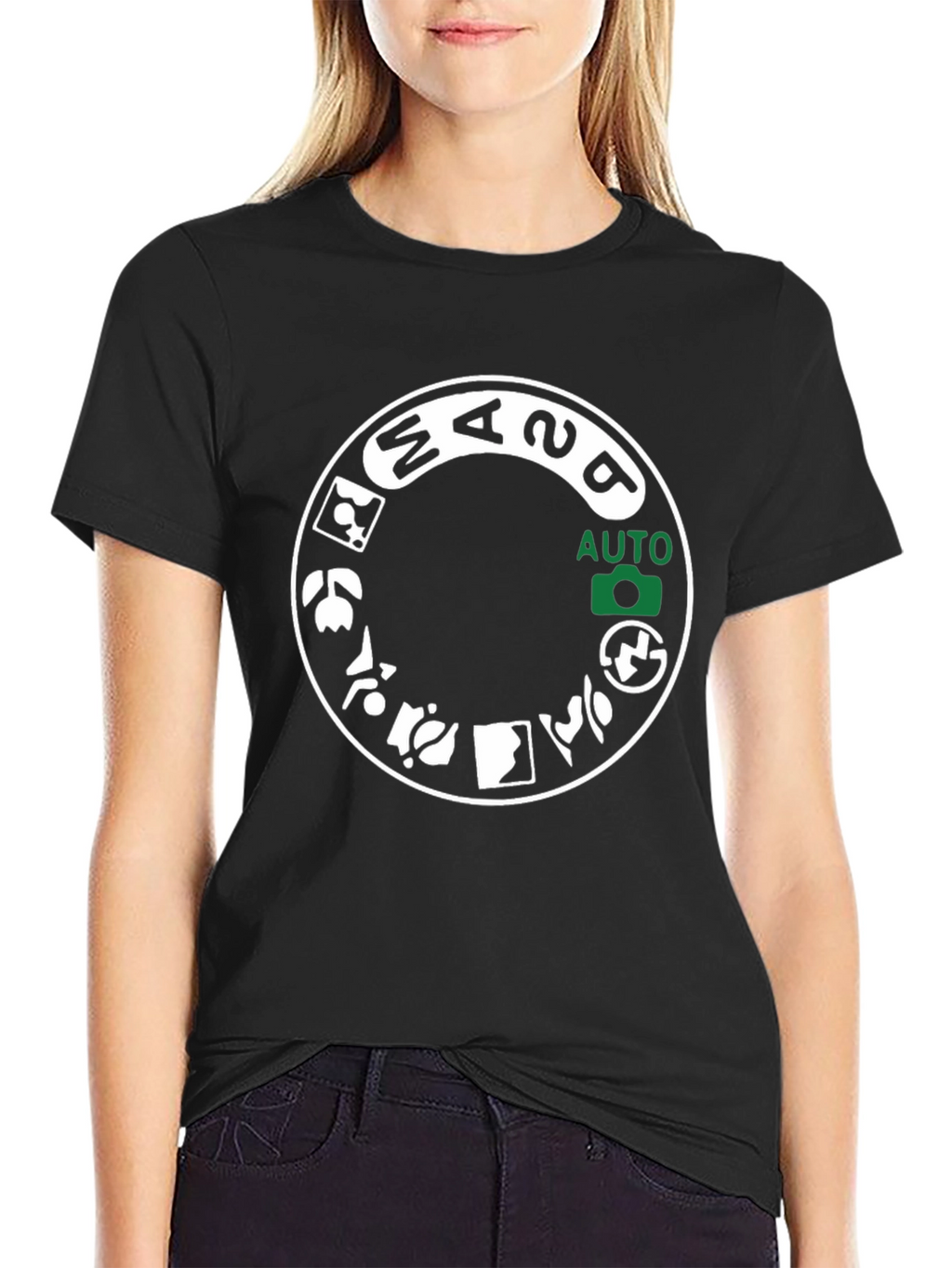Camera Mode Dial Graphic T-Shirt