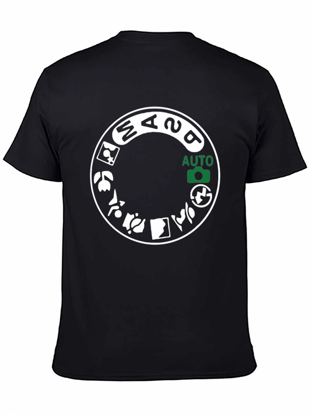 Camera Mode Dial Graphic T-Shirt