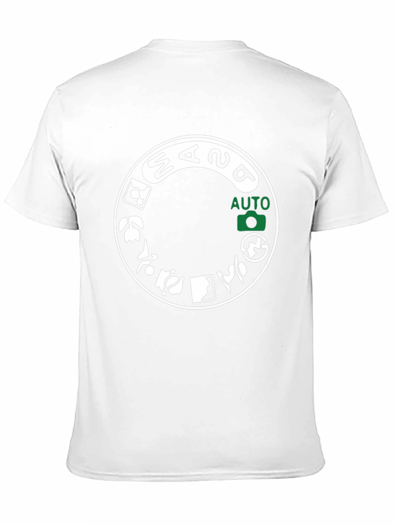 Camera Mode Dial Graphic T-Shirt
